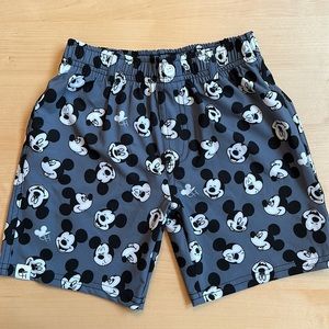 George Hats Disney Mickey Gray Walk Shorts